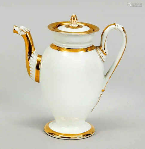 Small Biedermeier jug, Meissen, 19t