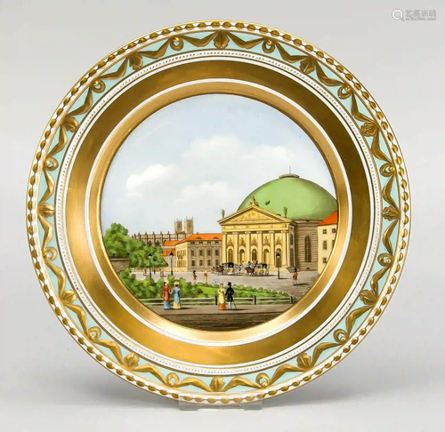 View plate, KPM Berlin, mark 1962-9