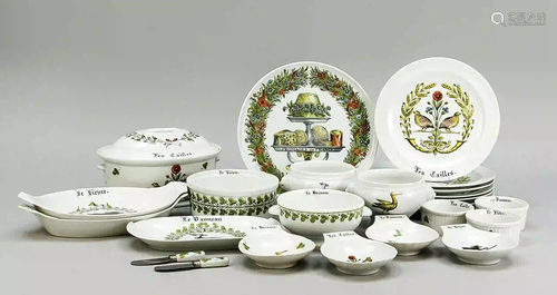 Remnant service, 25-piece set, Porc