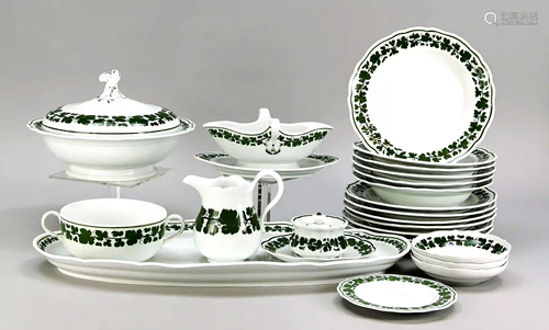 Dinner service, 22-piece set, Meiss