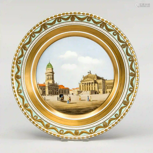 View plate, KPM Berlin, mark 1962-9