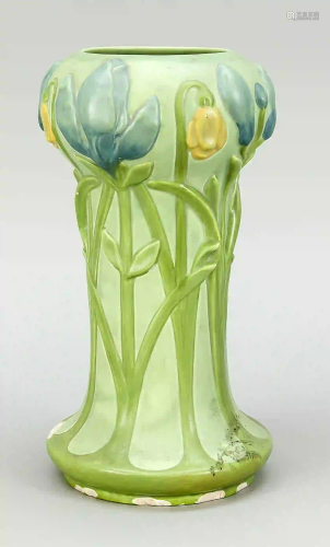 Art Nouveau vase, Julius Dressler,