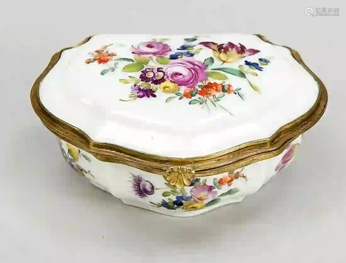 Lidded box, w. Vienna, around 1900,