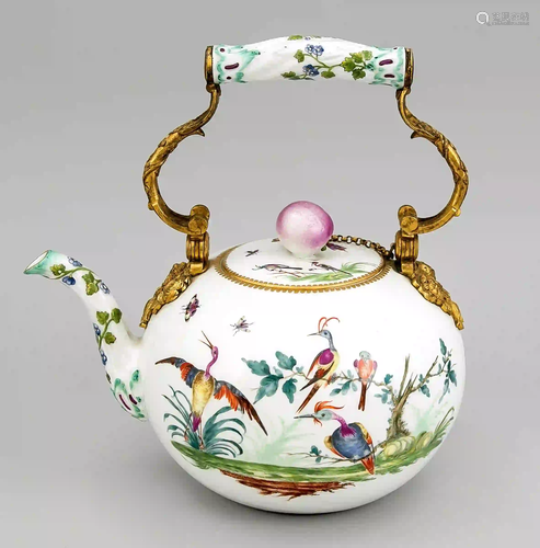 Teapot, Meissen, 18th century, spou