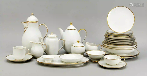 Coffee/tea service, 48 pcs, KPM, 1s