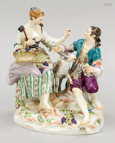 Group of shepherds, Meissen, after