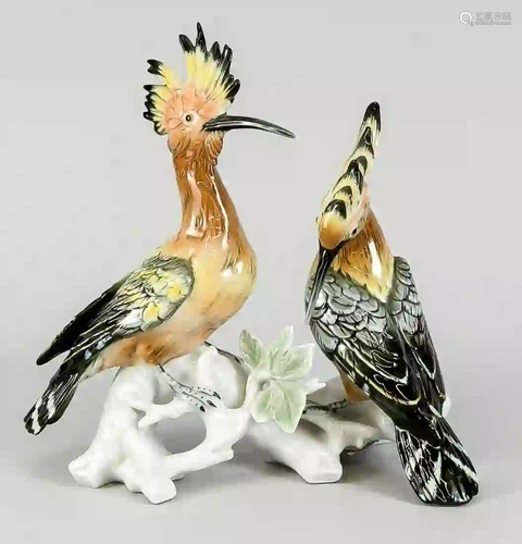 Pair of hoopoes, Ens, model number