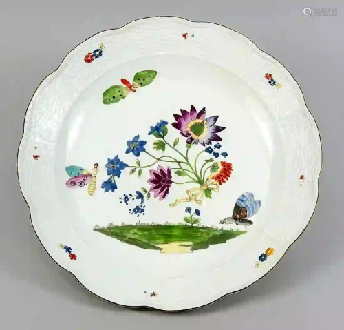 Large bowl, Meissen, 19th century,