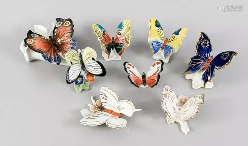 Eight butterflies as wall or table