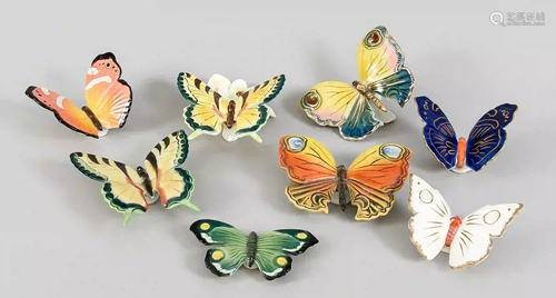 Eight butterflies as wall or table