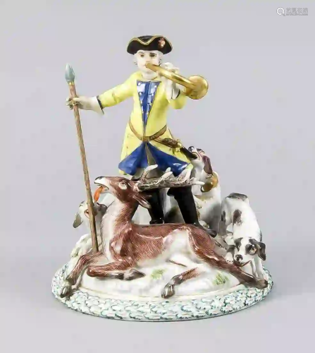 Hunting group. Meissen. 1st choice
