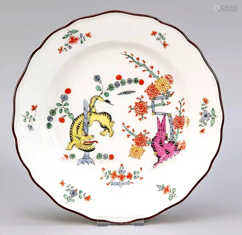 Plate, Meissen, 19th century, 1st c