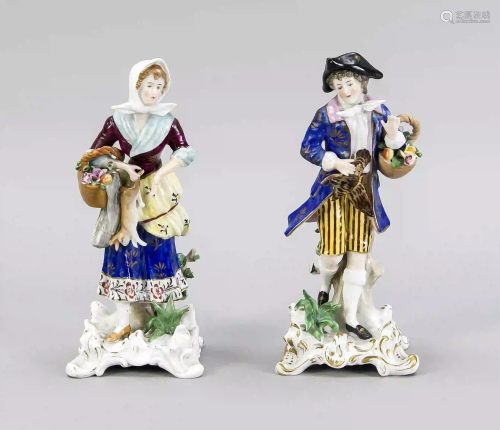 Pair of game sellers, w. Chelsea, e