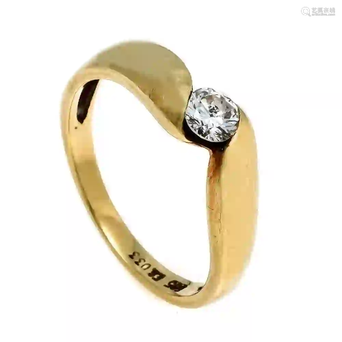 Diamond ring GG 585/000 with a dia