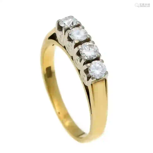 Diamond ring GG / WG 585/000 with