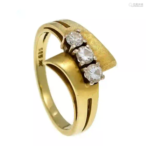 Diamond ring GG / WG 585/000 with