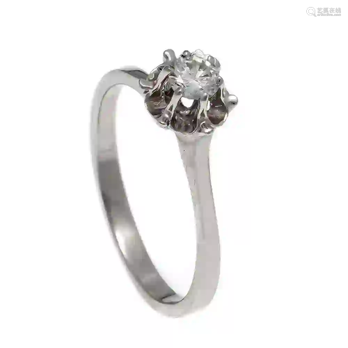 Diamond ring WG 585 / 000 with a d