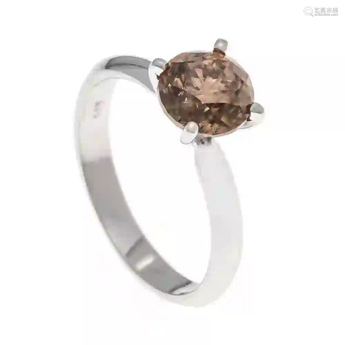 Diamond ring WG 585/000 with a dia