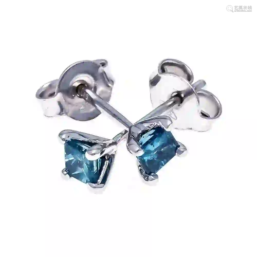 Diamond ear studs WG 585/000 with