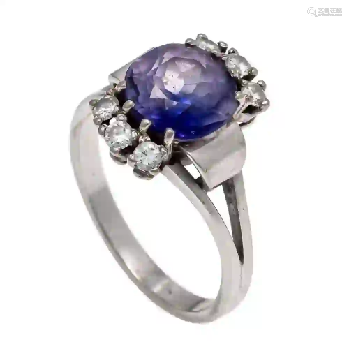 Precious stone diamond ring WG 585