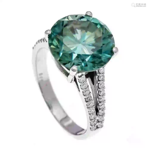 Moissanite diamond ring WG 585/000