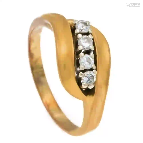 Diamond ring GG / WG 585/000 with