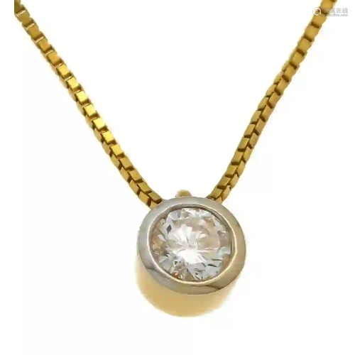 Diamond pendant GG 750/000 with a