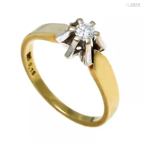 Diamond ring GG / WG 585/000 with