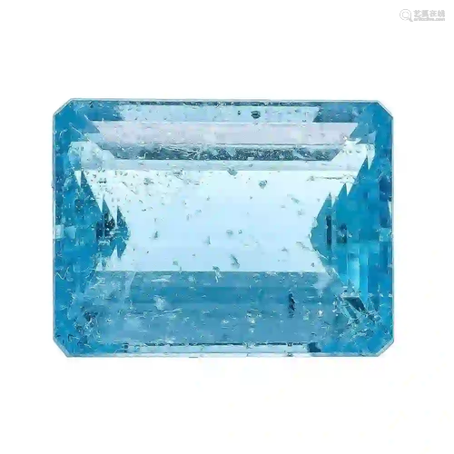 Natural Santa Maria aquamarine 6.7