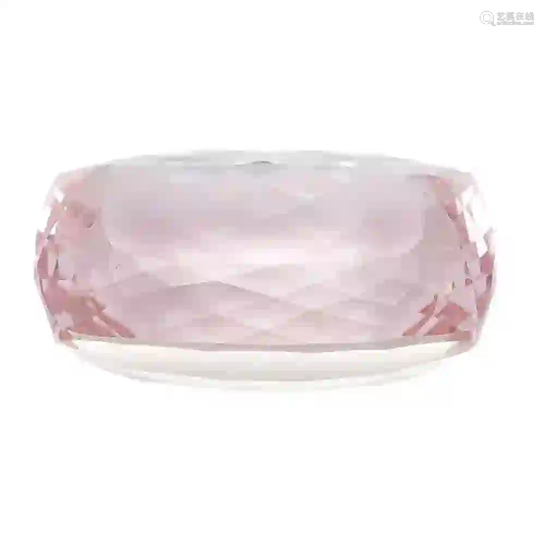 Kunzite 70.87 ct, antique cut, lig