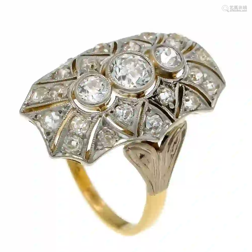 Art DÃ©co old European cut diamond