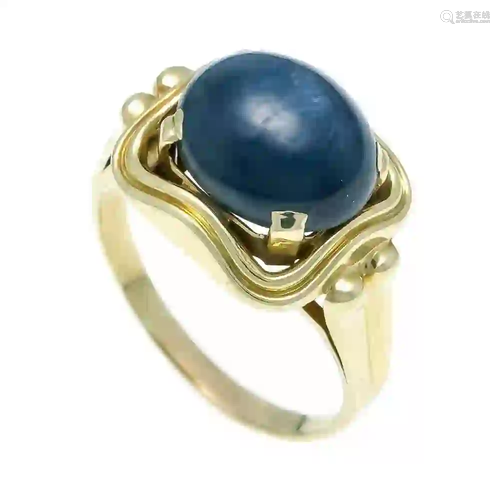 Star-sapphire ring GG 585/000 with