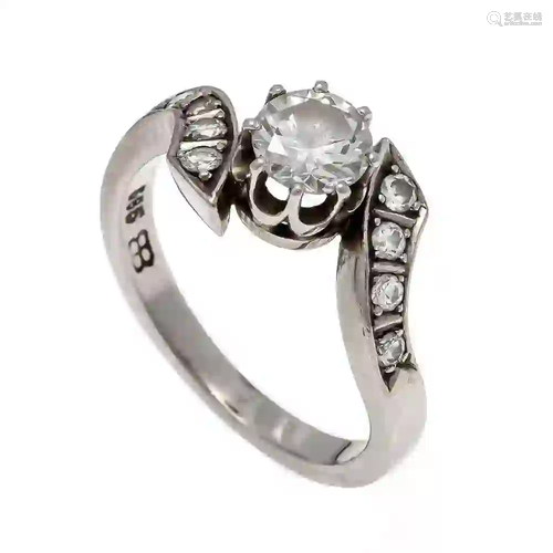 Diamond ring WG 585/000 with a dia