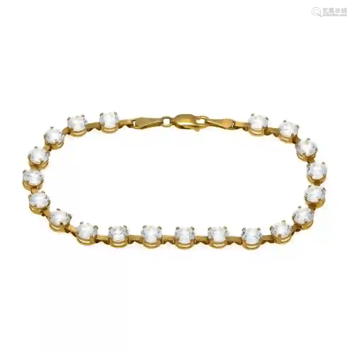 Zirconia bracelet GG 585/000 with