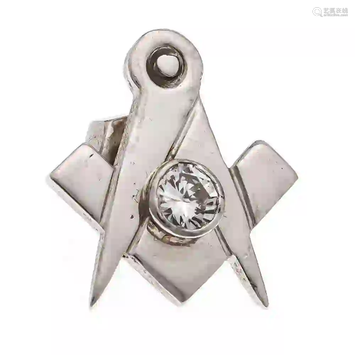 Masonic pin WG 585/000 with a diam