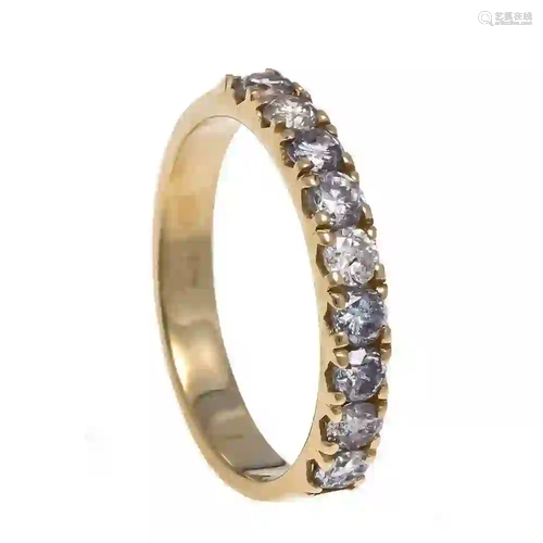 Diamond ring, gold ring 585/000 wi