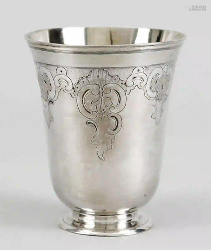 Rococo cup, German, mid-18th centu