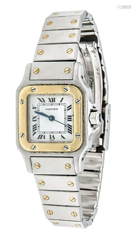 Cartier ladies bracelet watch stee