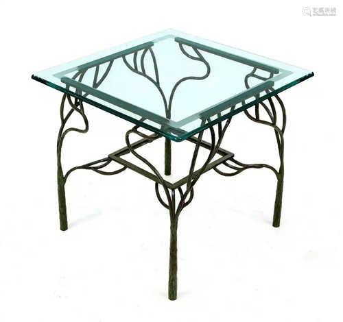 Forged side table, 20th c., unknown