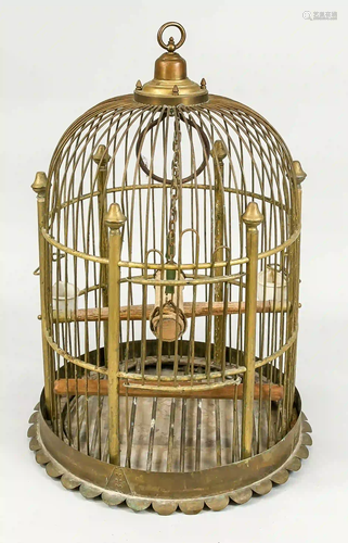 Large birdcage, late 19th century,