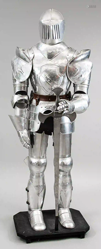 Decorative knight's armor, 20th c.,