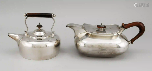 Art Deco teapot, German, c. 1920/3