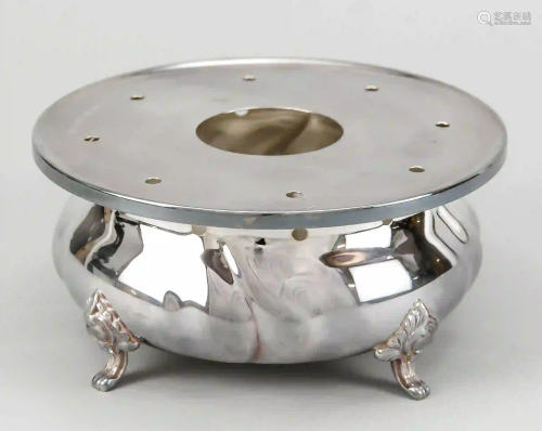 Large round teapot warmer, German,