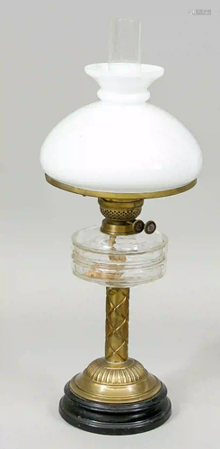 Petroleum lamp, late 19th century,