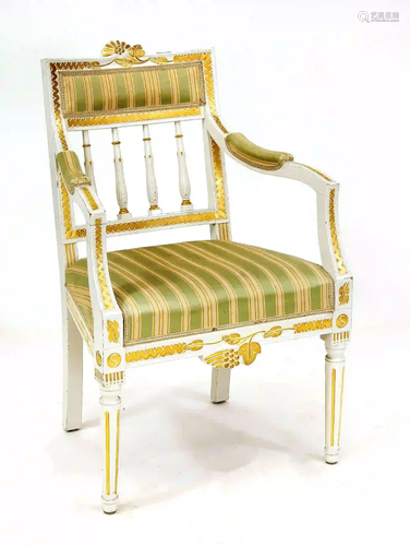 Gustavian armchair around 1900, woo