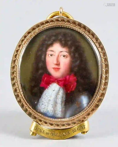 17th century French miniature paint