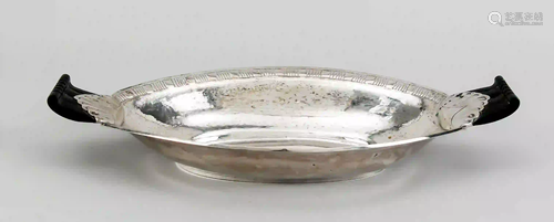 Oval Art Deco bowl, Denmark, 1919,