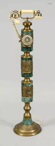 Telephone pillar, mid-20th c., poli