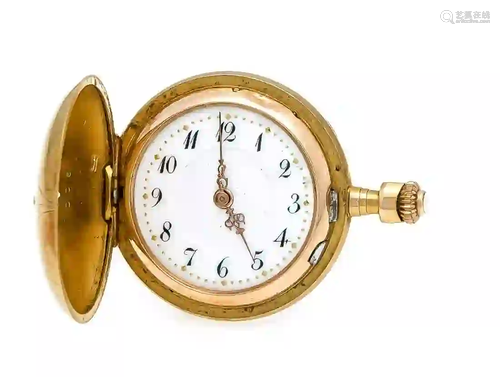 Lady's pocket watch jump cover, GG