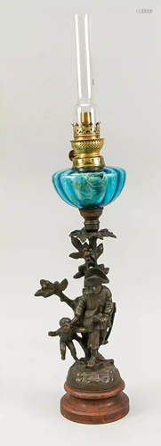 Petroleum lamp, late 19th century,